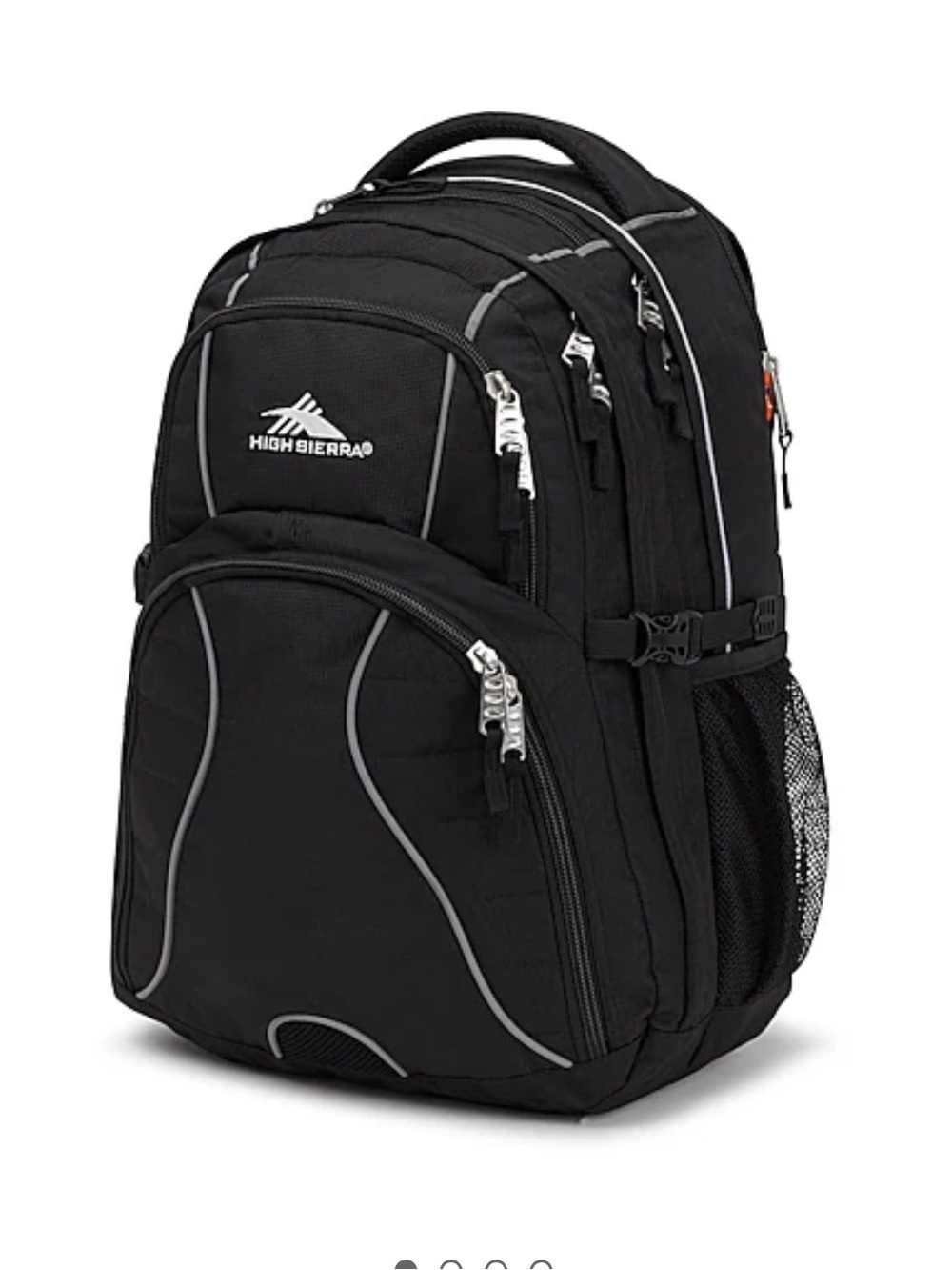 High Sierra Swerve Backpack Black NWT